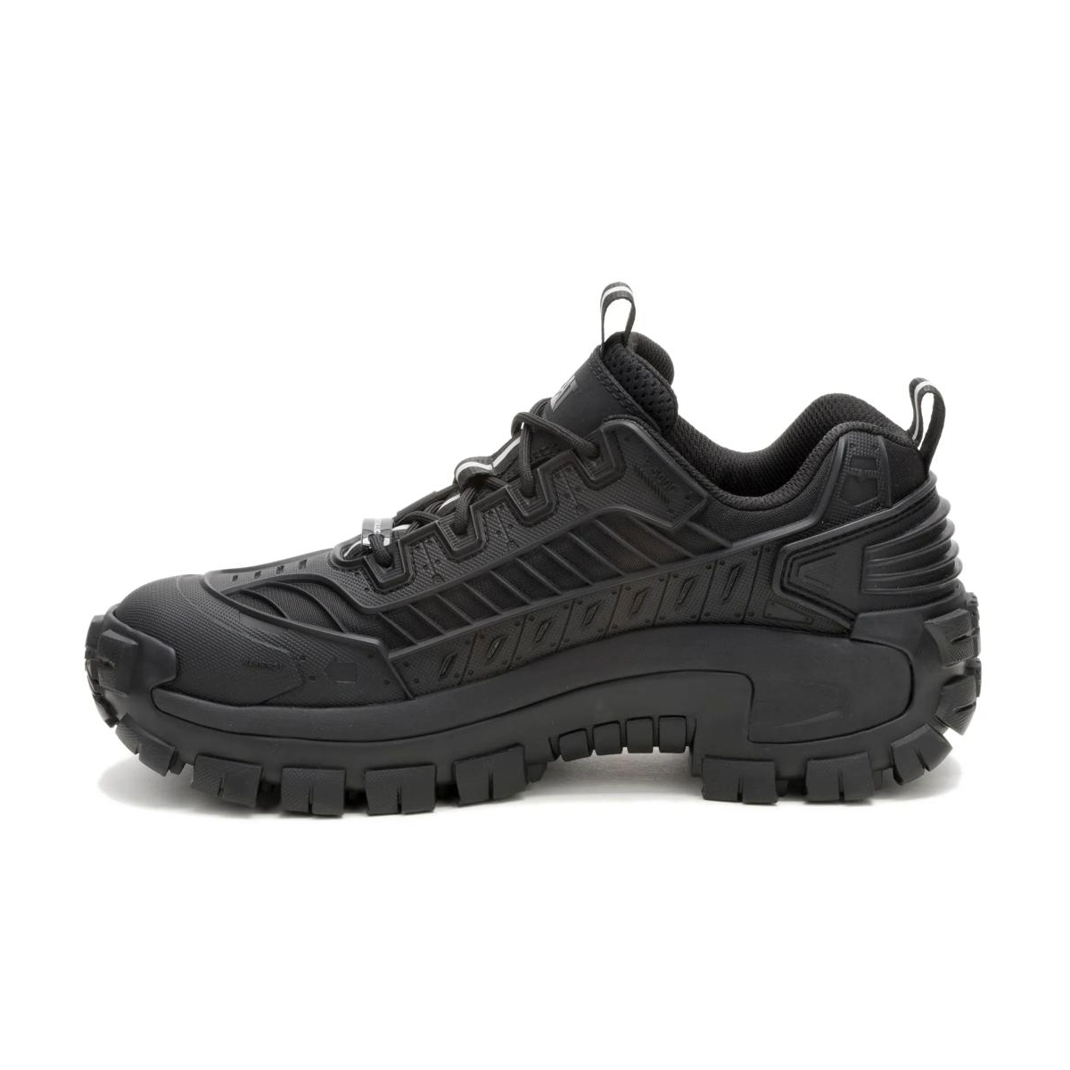 Caterpillar Invader Mecha Composite Toe Work Shoe -Black/Black