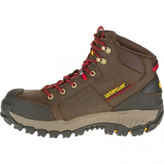 Caterpillar Navigator Mid ST S3 Hro Sra Shoe -Clay