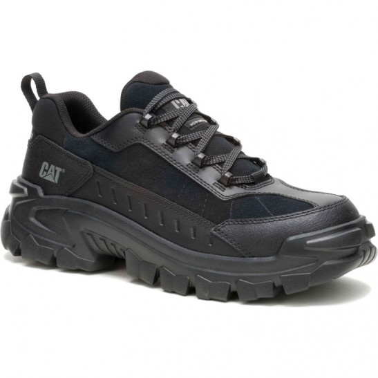 Caterpillar Invader Sport Lo Leather CT Safety Shoe -Black