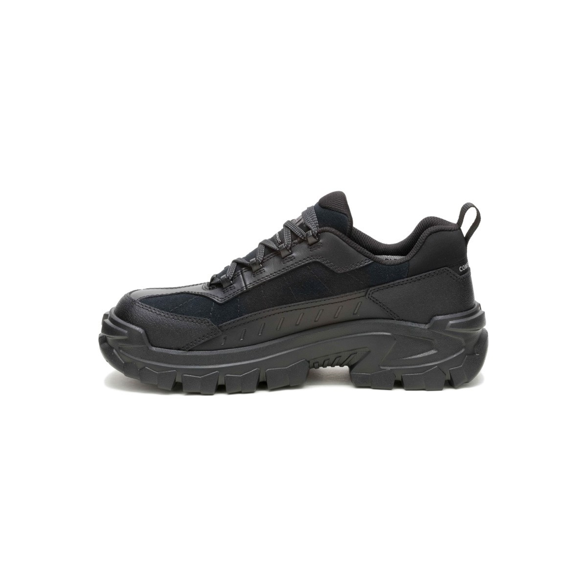 Caterpillar Invader Sport Lo Leather CT Safety Shoe -Black