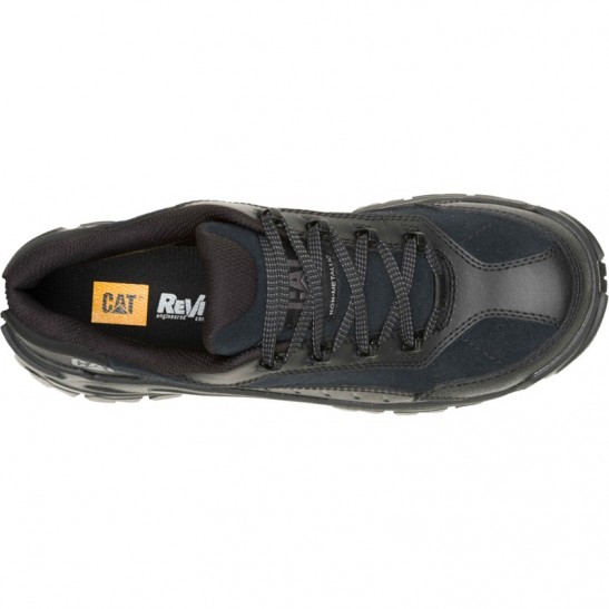 Caterpillar Invader Sport Lo Leather CT Safety Shoe -Black