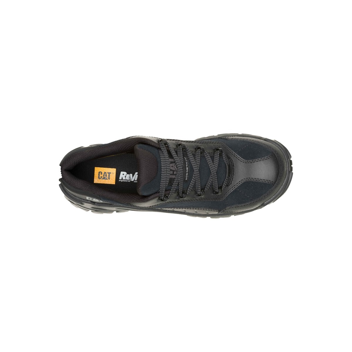 Caterpillar Invader Sport Lo Leather CT Safety Shoe -Black