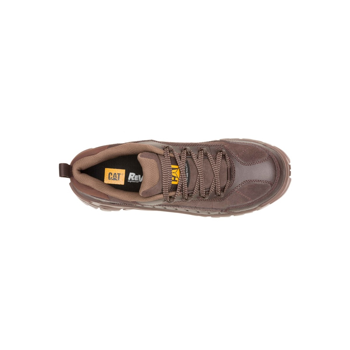 Caterpillar Invader Sport Lo Leather CT Safety Shoe -Coffee Bean