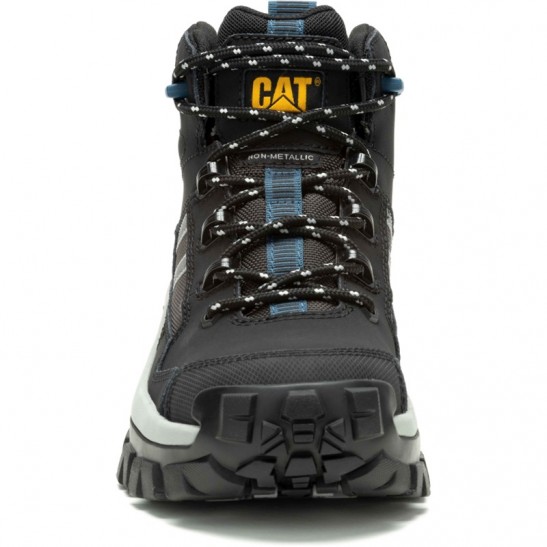 Caterpillar Invader Mid Vent CT Safety Shoe -Black