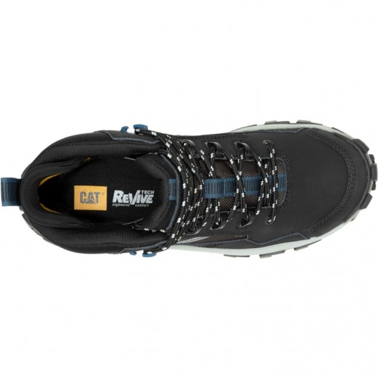 Caterpillar Invader Mid Vent CT Safety Shoe -Black
