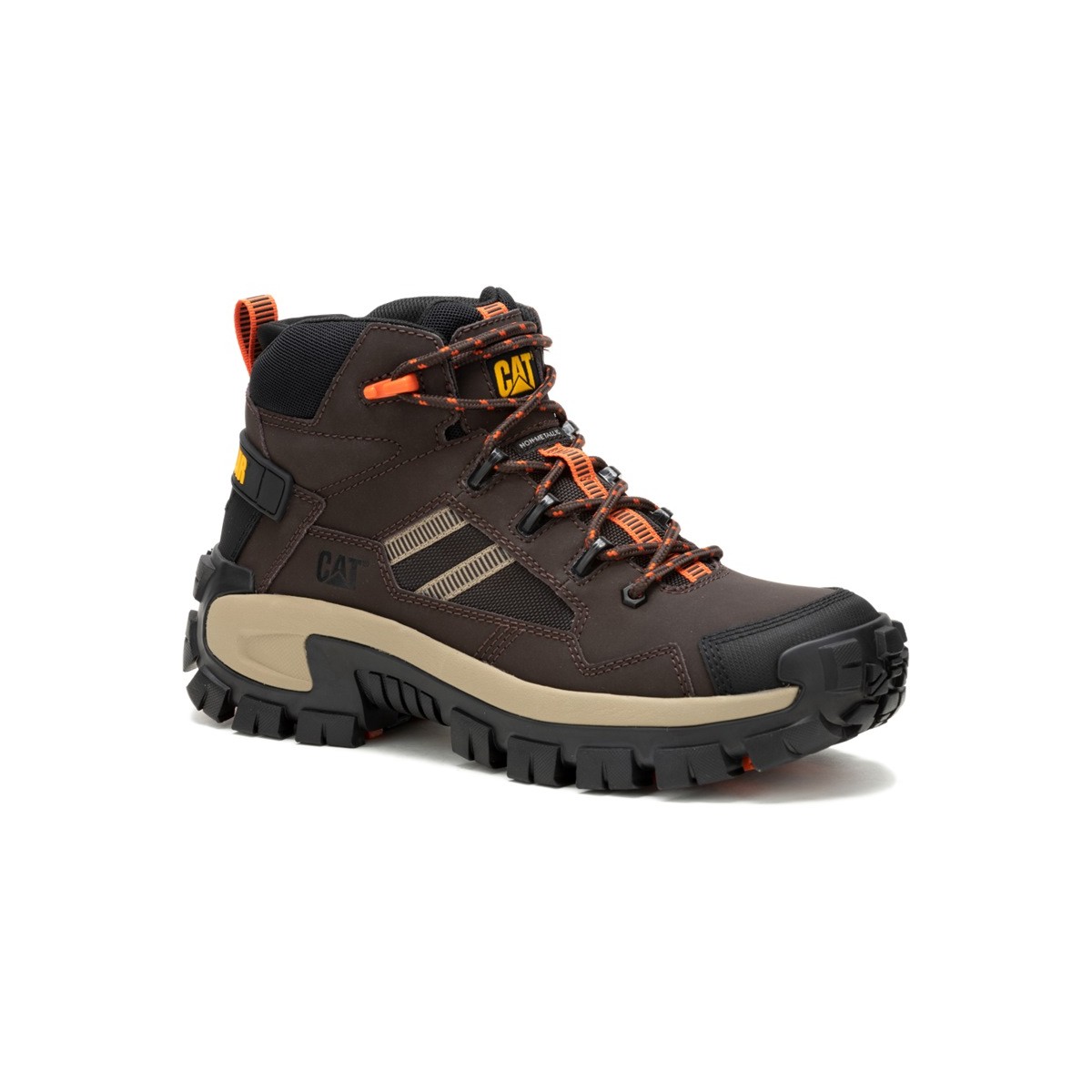 Caterpillar Invader Mid Vent CT Safety Shoe -Coffee Bean