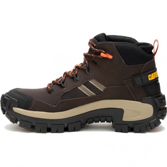 Caterpillar Invader Mid Vent CT Safety Shoe -Coffee Bean