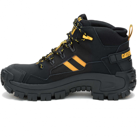 Caterpillar Invader Mid Vent Wp CT Work Shoe -Black