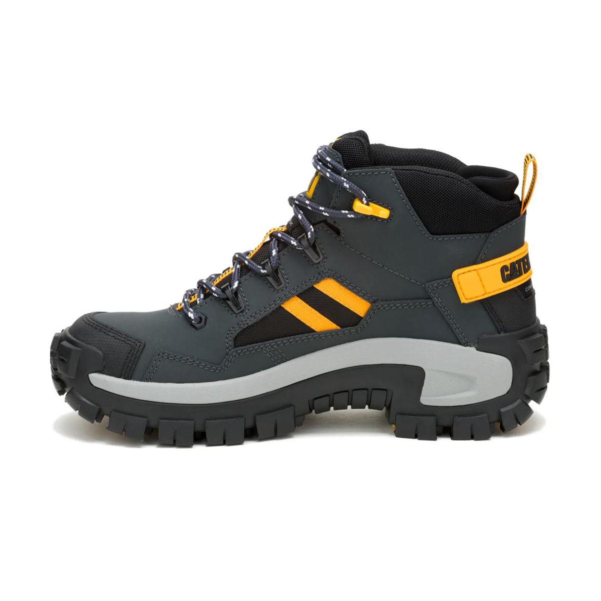 Caterpillar Invader Mid Vent WP CT Work Shoe, Dark Shadows