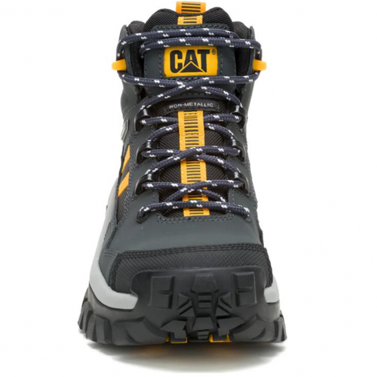 Caterpillar Invader Mid Vent WP CT Work Shoe, Dark Shadows
