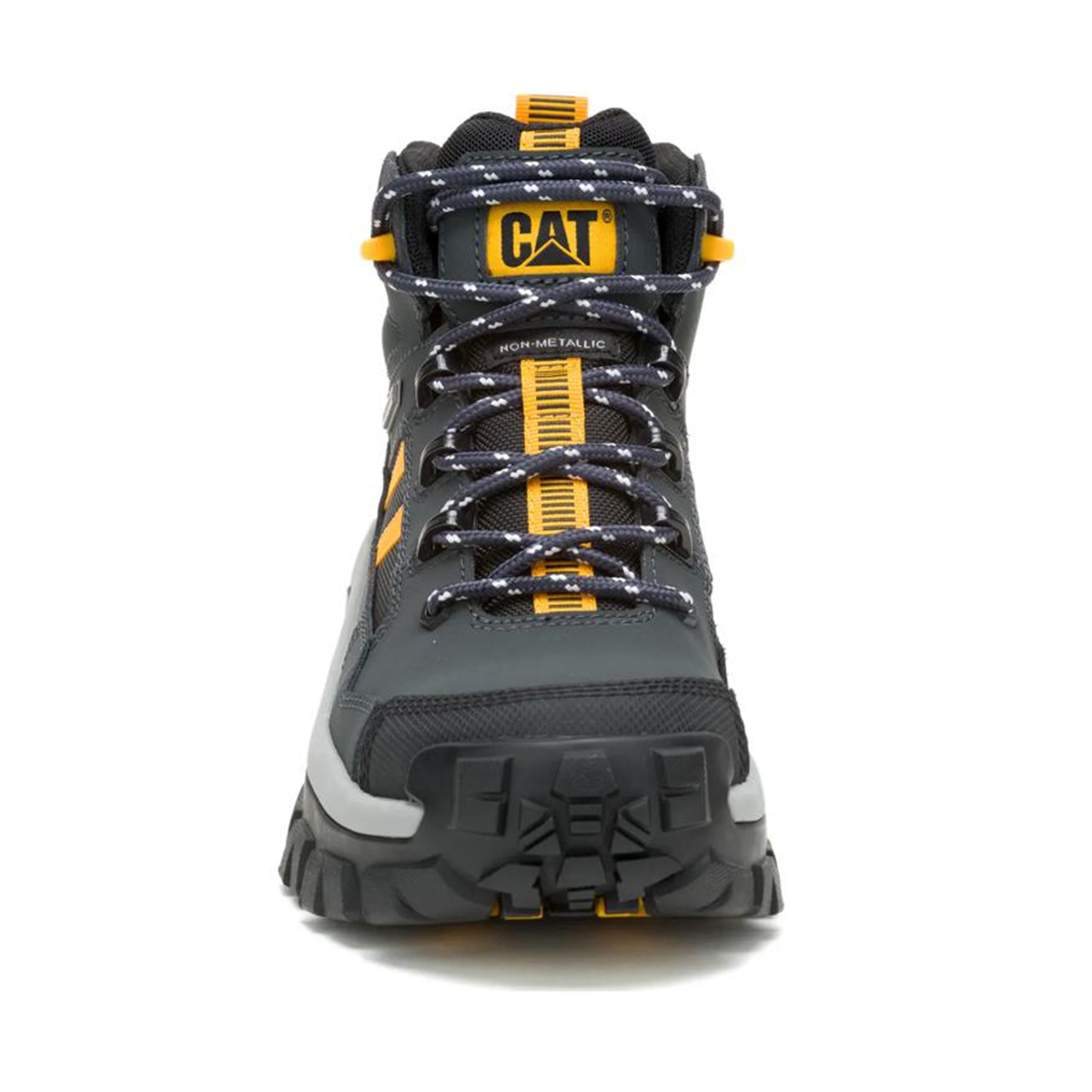 Caterpillar Invader Mid Vent WP CT Work Shoe, Dark Shadows