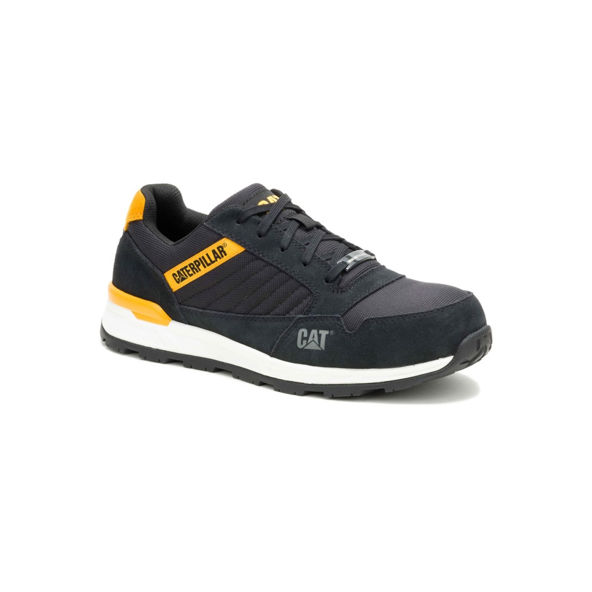Caterpillar Venward CT Safety Shoe- Black/Cat Yellow