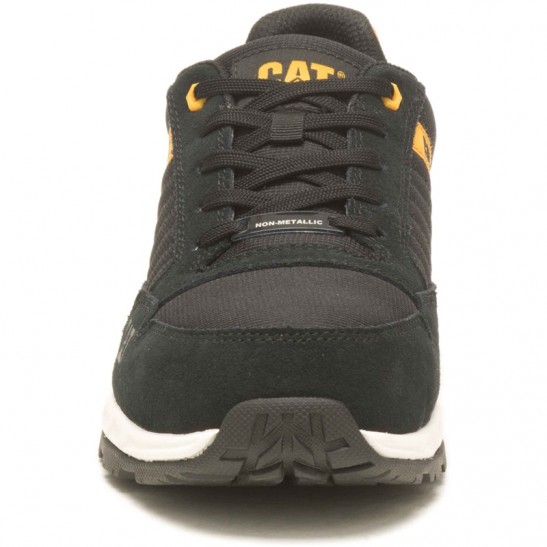 Caterpillar Venward CT Safety Shoe- Black/Cat Yellow