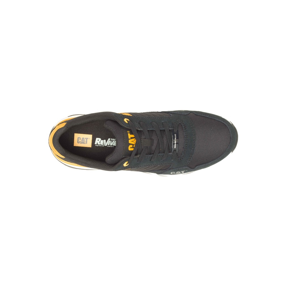 Caterpillar Venward CT Safety Shoe- Black/Cat Yellow