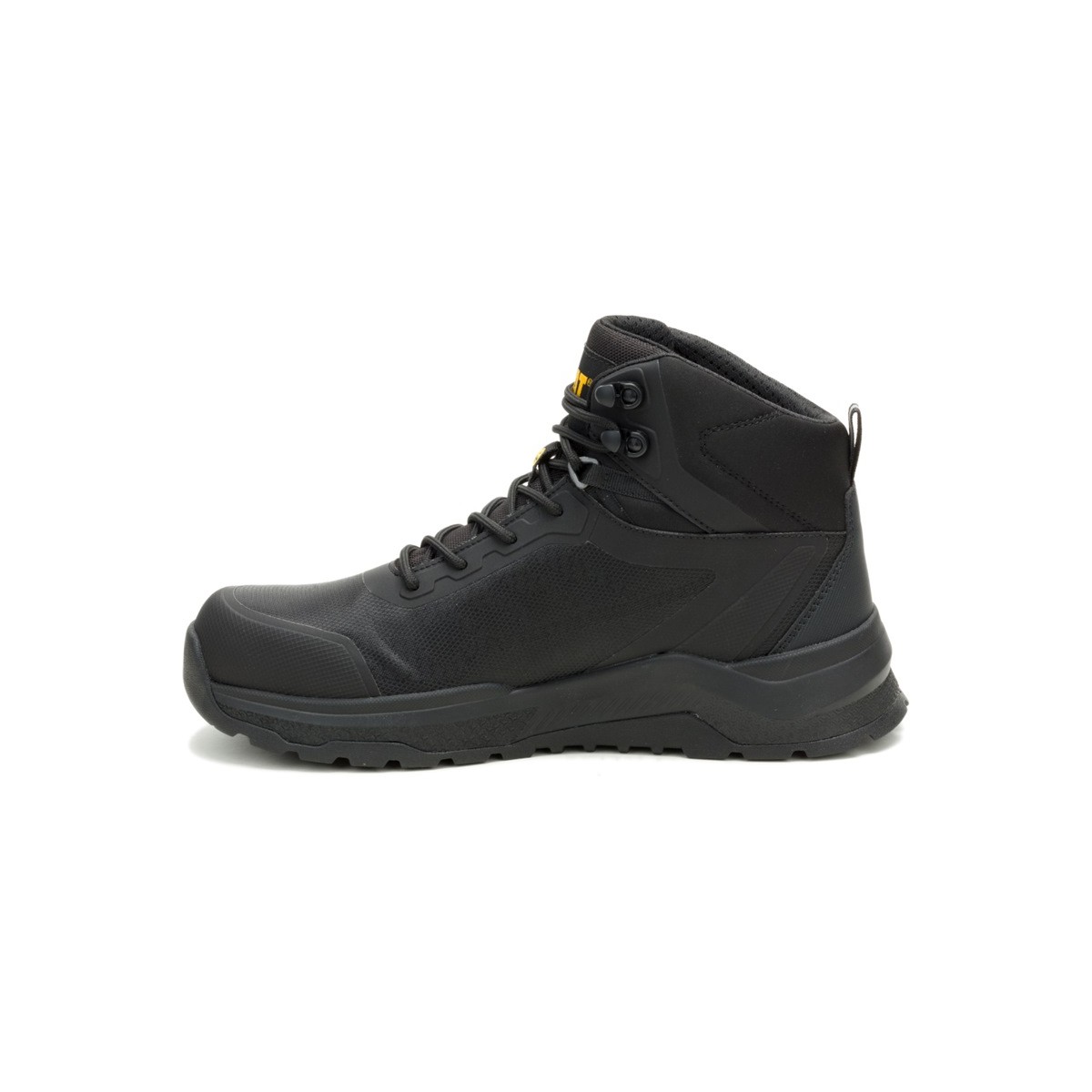 Caterpillar Inductor Mesh Mid S3S Composite Toe Sneakers Shoe- Black
