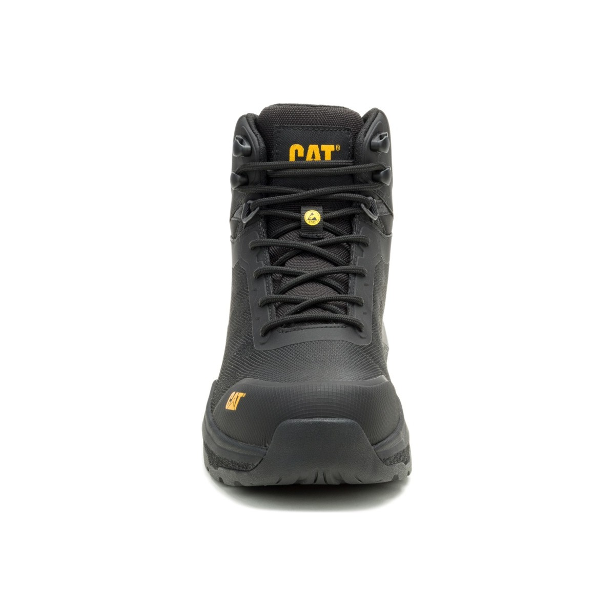 Caterpillar Inductor Mesh Mid S3S Composite Toe Sneakers Shoe- Black