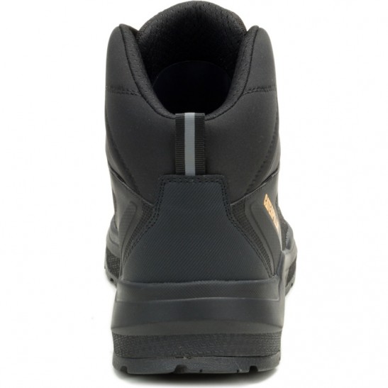 Caterpillar Inductor Mesh Mid S3S Composite Toe Sneakers Shoe- Black
