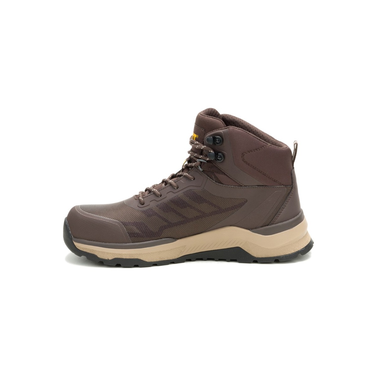 Caterpillar Inductor Mesh Mid S3S Composite Toe Sneakers Shoe- Brown