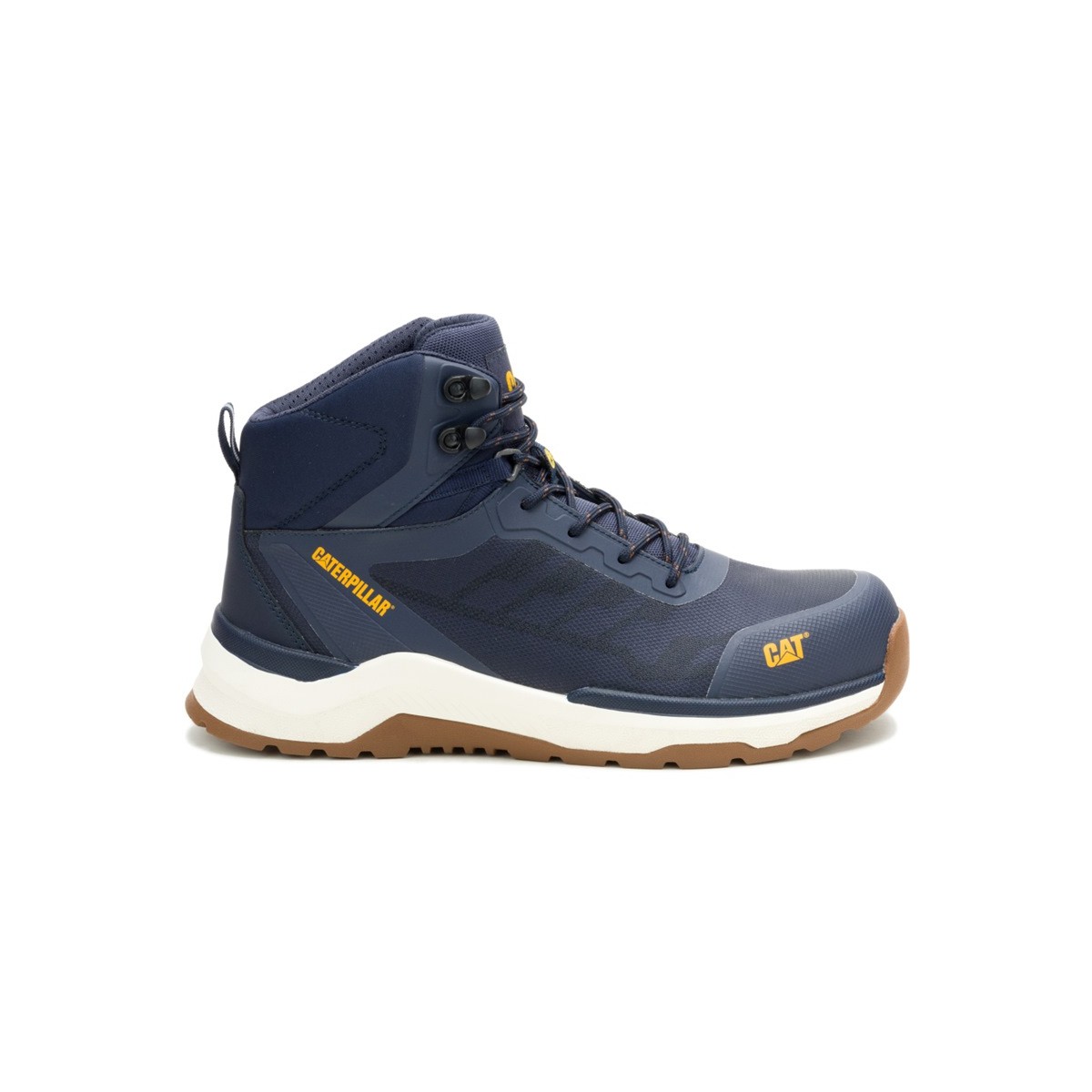 Caterpillar Inductor Mesh Mid S3S FO HRO SR ESD Shoe -Navy