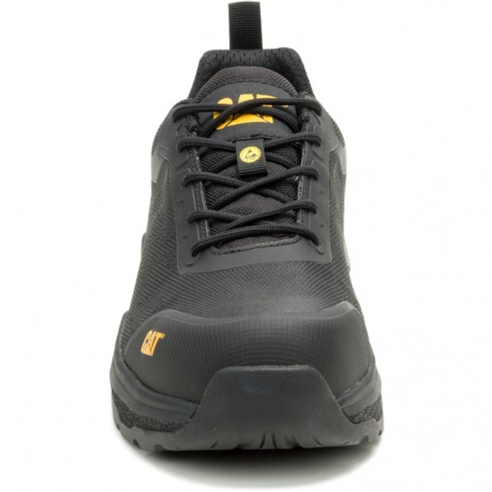 Caterpillar Inductor Mesh LO S3S FO HRO SR ESD Shoe -Black