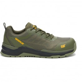 Caterpillar Inductor Mesh LO S3S FO HRO SR ESD Shoe -Olive