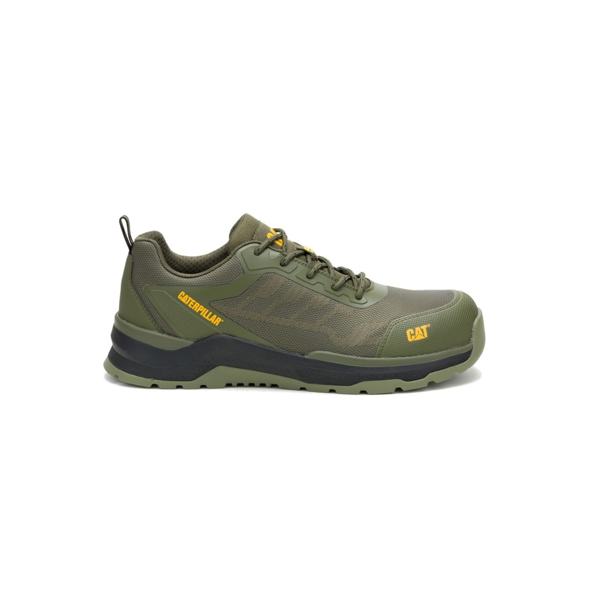 Caterpillar Inductor Mesh LO S3S FO HRO SR ESD Shoe -Olive