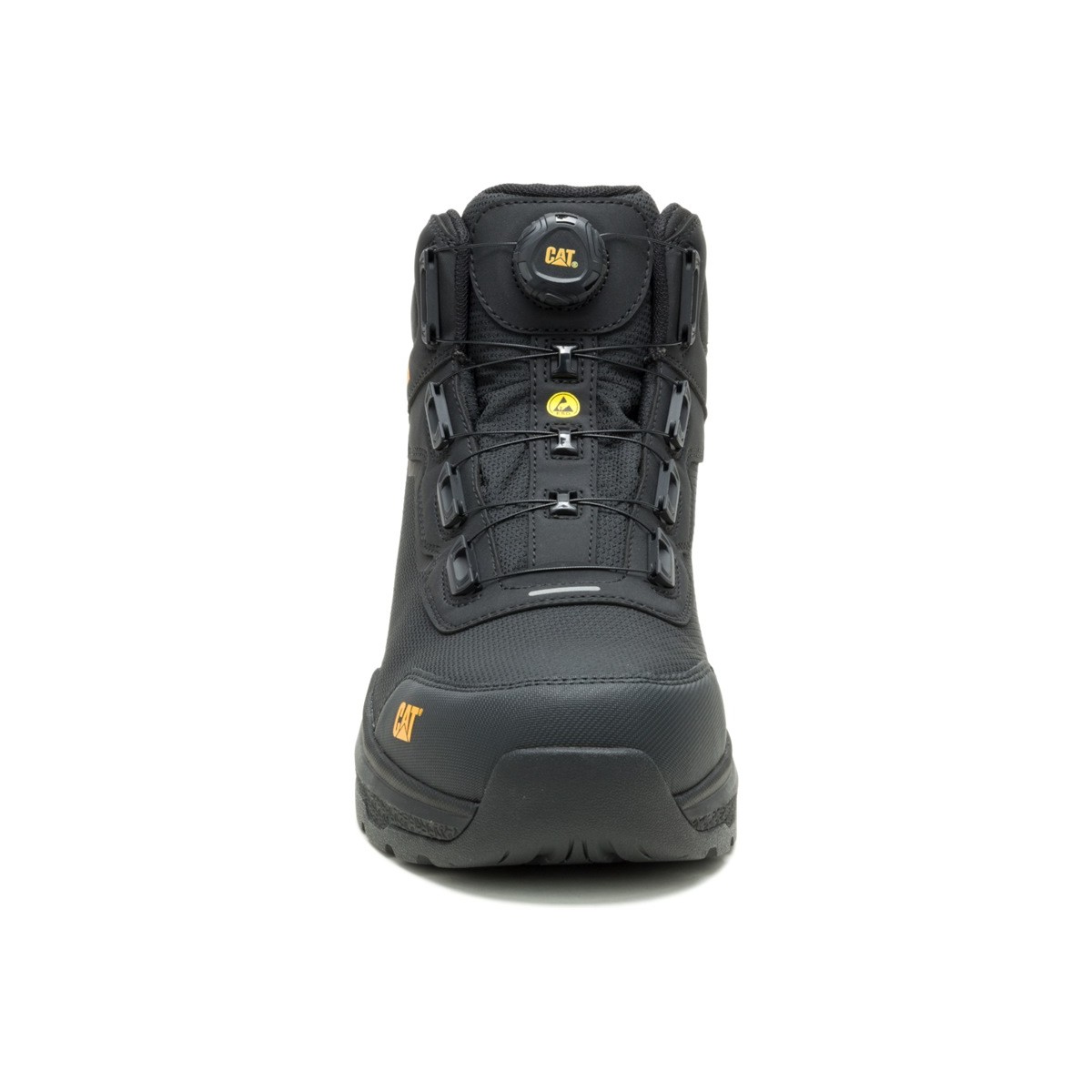 Caterpillar Inductor Tech MID S3S FO HRO SR ESD Shoe -Black