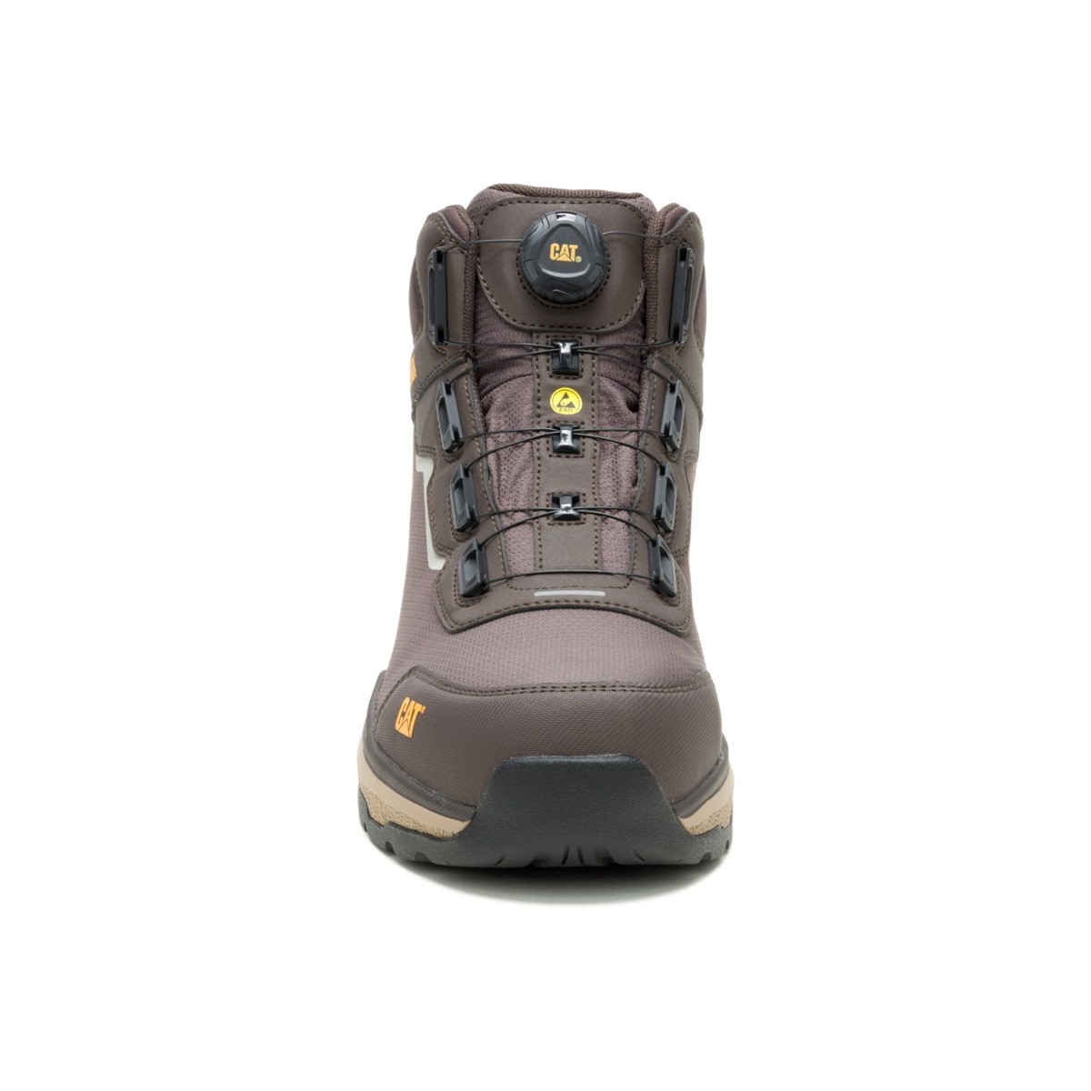 Caterpillar Inductor Tech MID S3S FO HRO SR ESD Shoe -Brown
