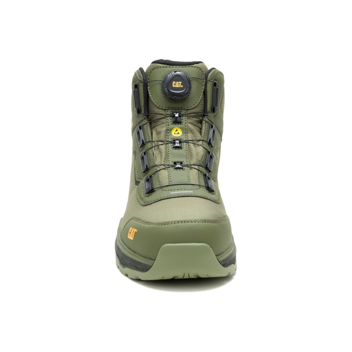 Caterpillar Inductor Tech MID S3S FO HRO SR ESD Shoe -Olive