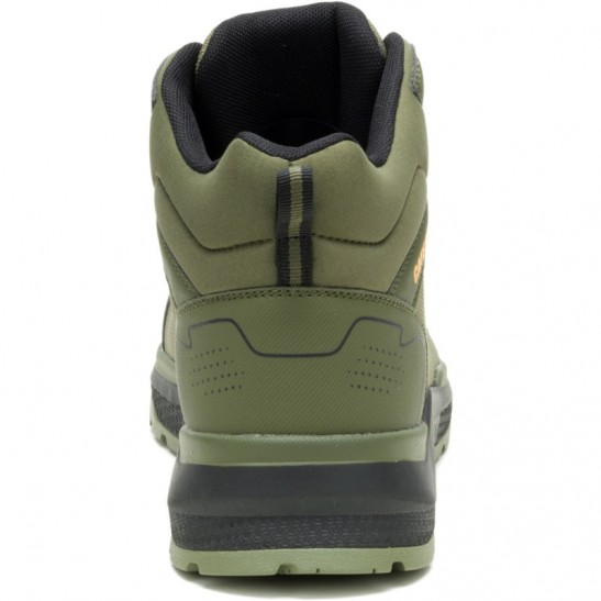 Caterpillar Inductor Tech MID S3S FO HRO SR ESD Shoe -Olive