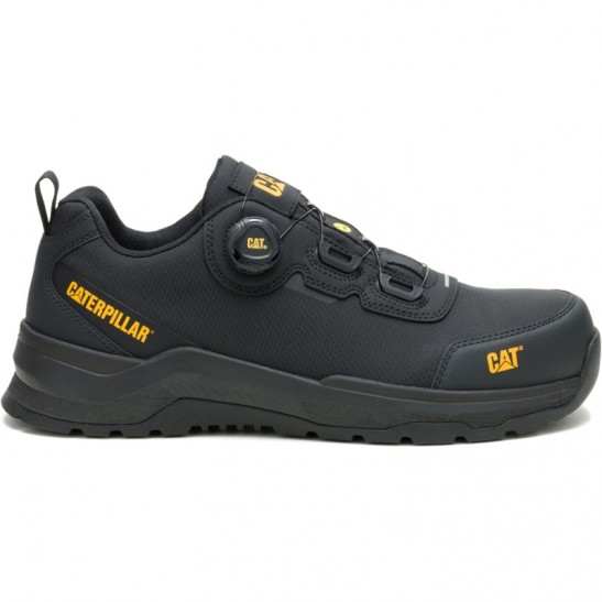 Caterpillar Inductor Tech LO S3S FO HRO SR ESD Shoe -Black