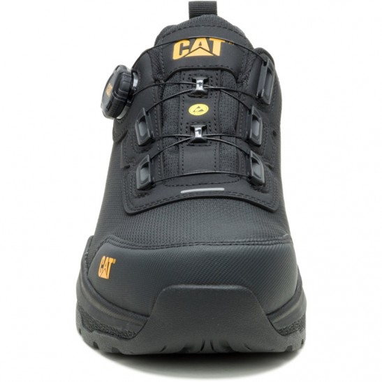 Caterpillar Inductor Tech LO S3S FO HRO SR ESD Shoe -Black