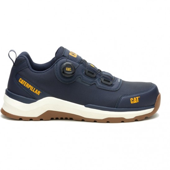 Caterpillar Inductor Tech LO S3S FO HRO SR ESD Shoe -Navy