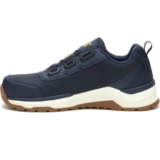 Caterpillar Inductor Tech LO S3S FO HRO SR ESD Shoe -Navy