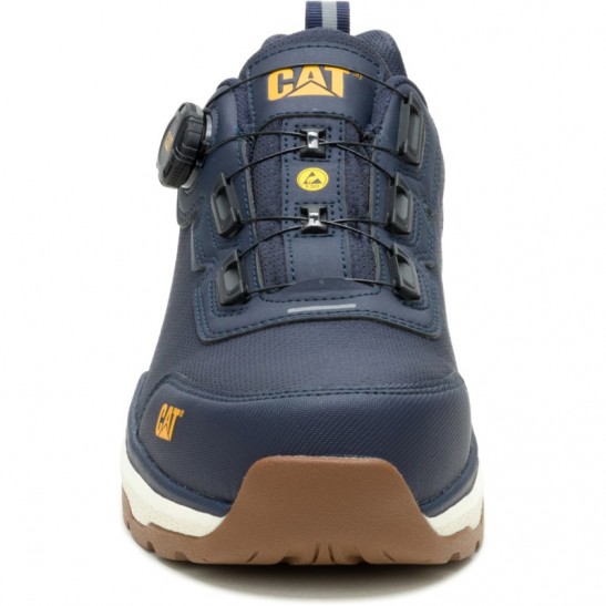 Caterpillar Inductor Tech LO S3S FO HRO SR ESD Shoe -Navy