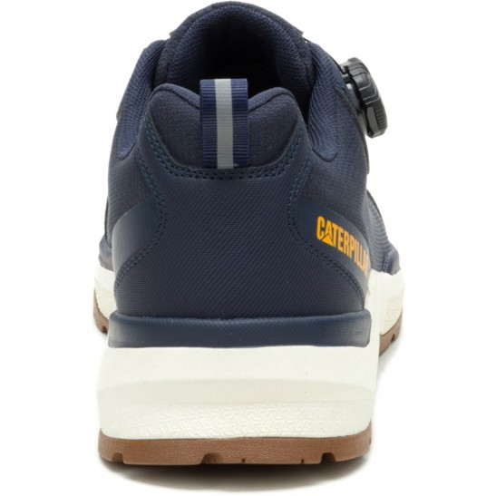 Caterpillar Inductor Tech LO S3S FO HRO SR ESD Shoe -Navy
