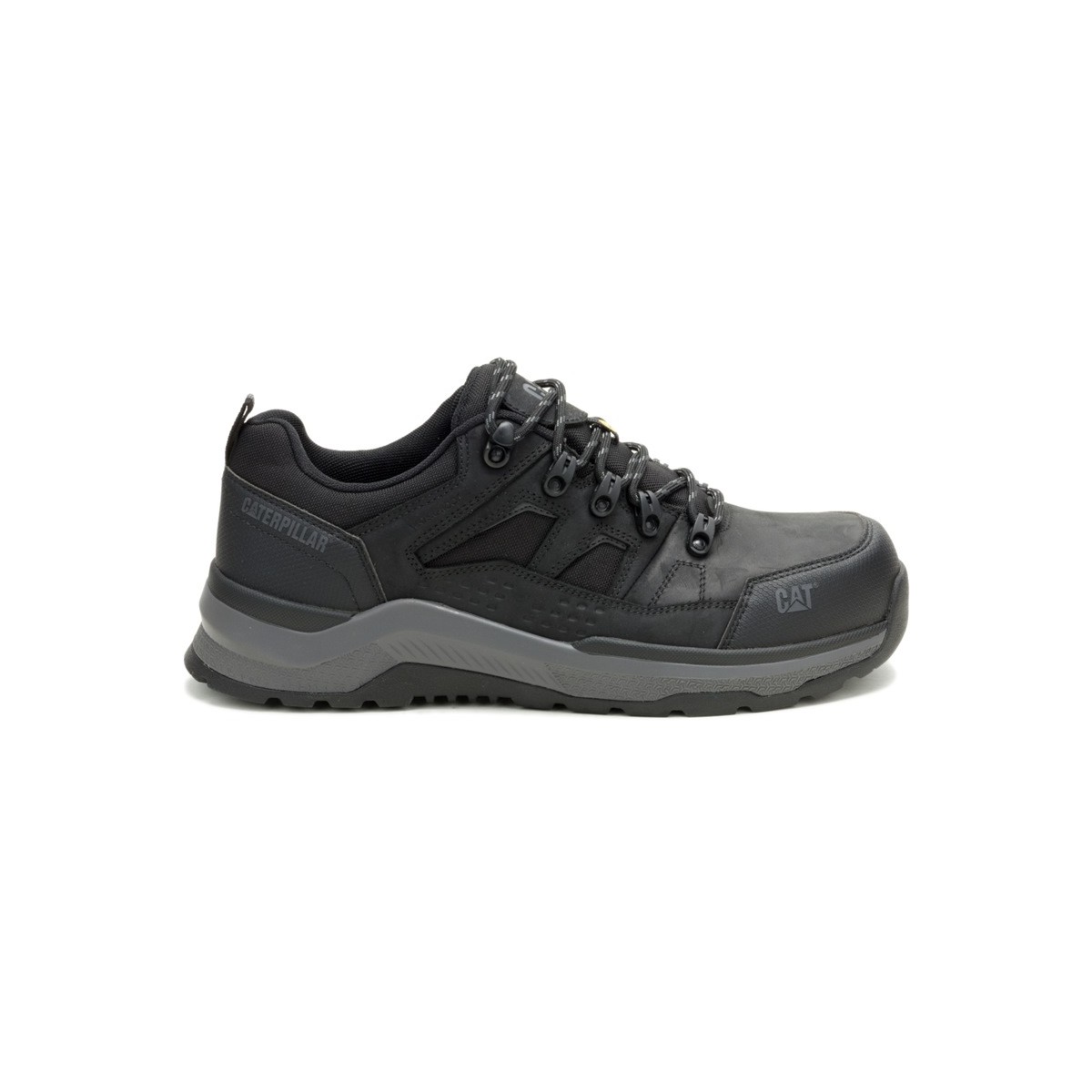 Caterpillar Inductor Leather LO S3S FO HRO SR ESD Shoe -Black