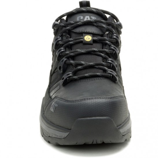 Caterpillar Inductor Leather LO S3S FO HRO SR ESD Shoe -Black