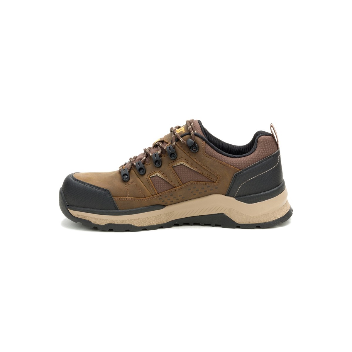 Caterpillar Inductor Leather LO S3S FO HRO ESD Shoe -Brown
