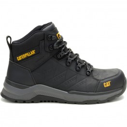 Caterpillar Inductor Leather MID S3S FO HRO ESD -Black