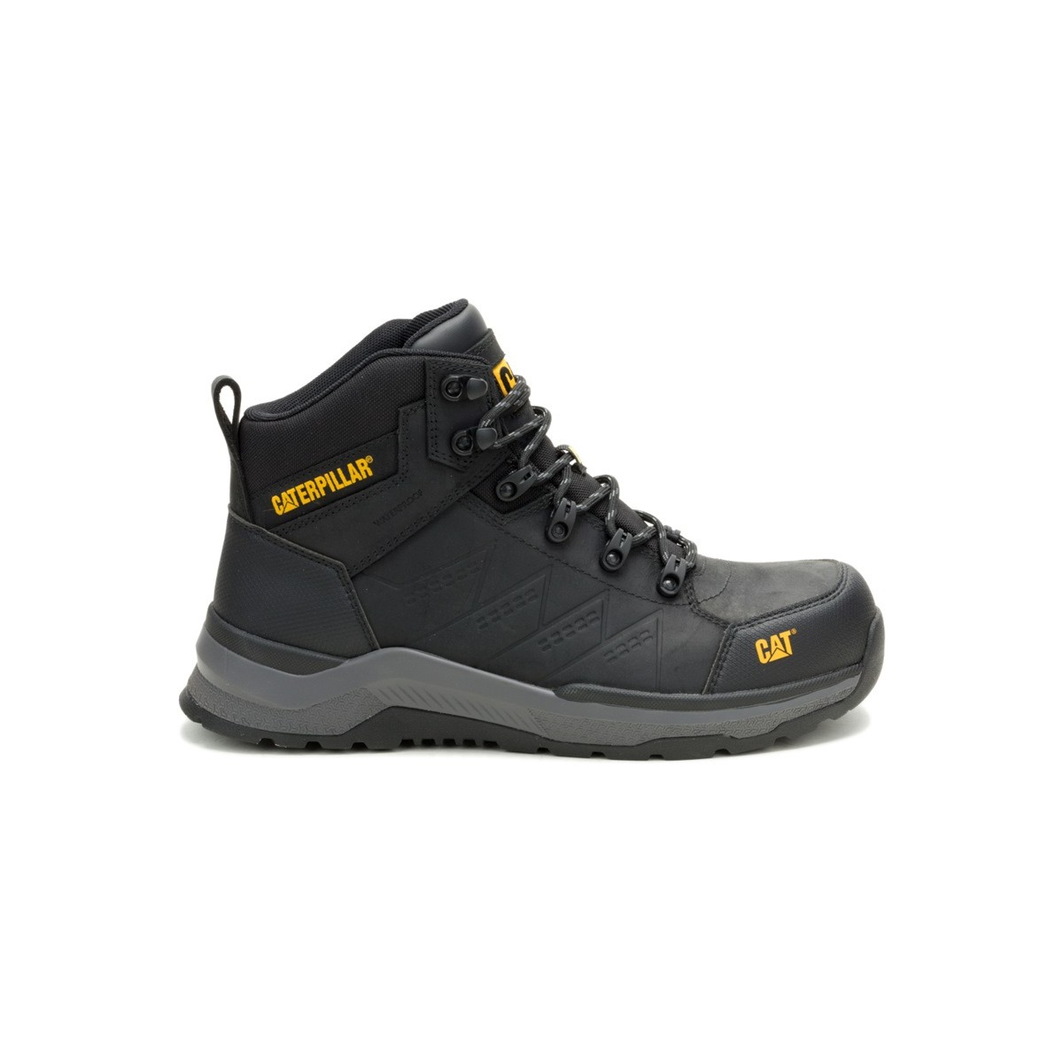 Caterpillar Inductor Leather MID S3S FO HRO ESD -Black