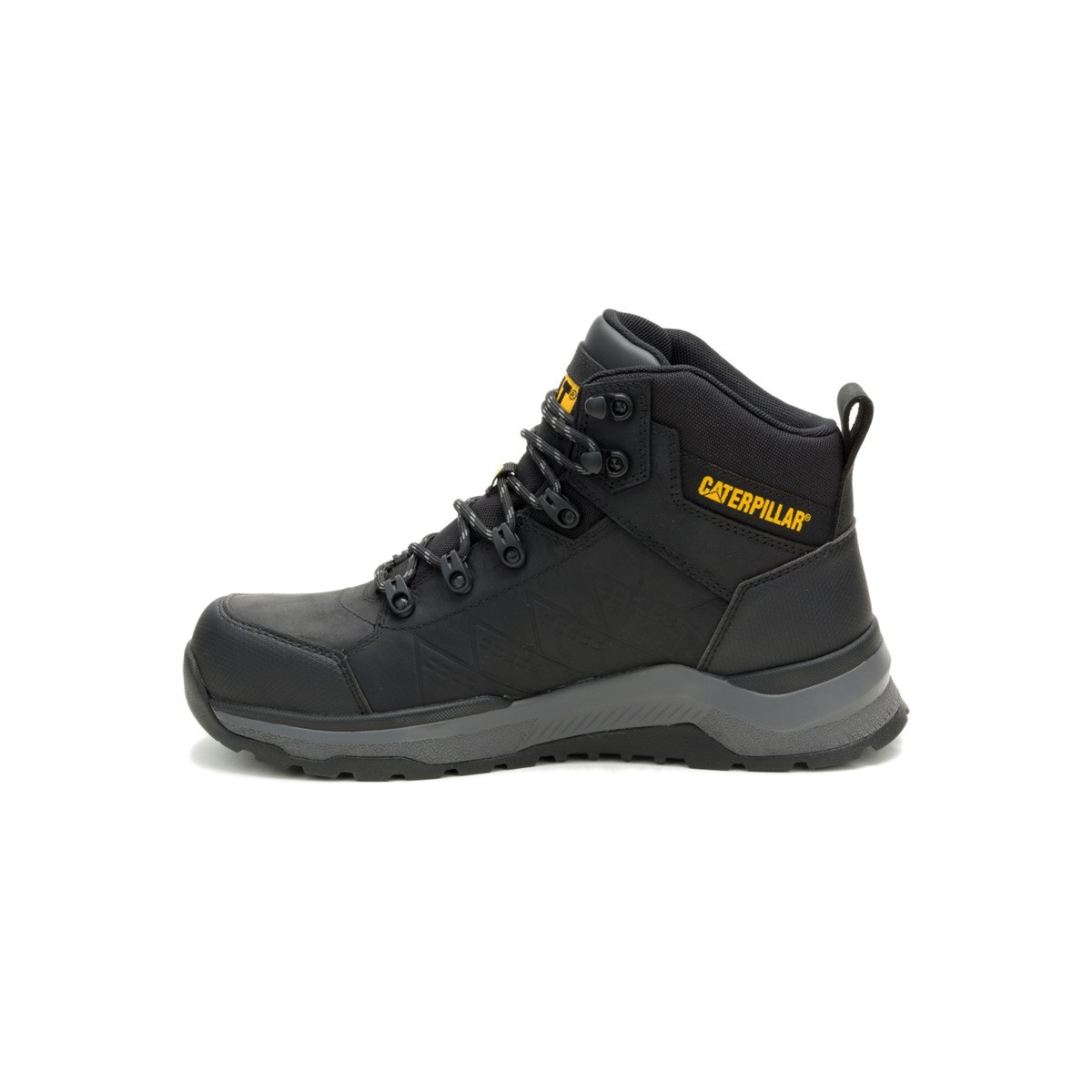 Caterpillar Inductor Leather MID S3S FO HRO ESD -Black