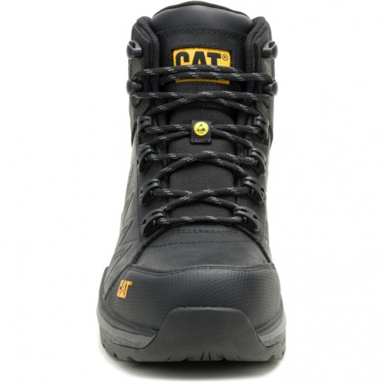 Caterpillar Inductor Leather MID S3S FO HRO ESD -Black