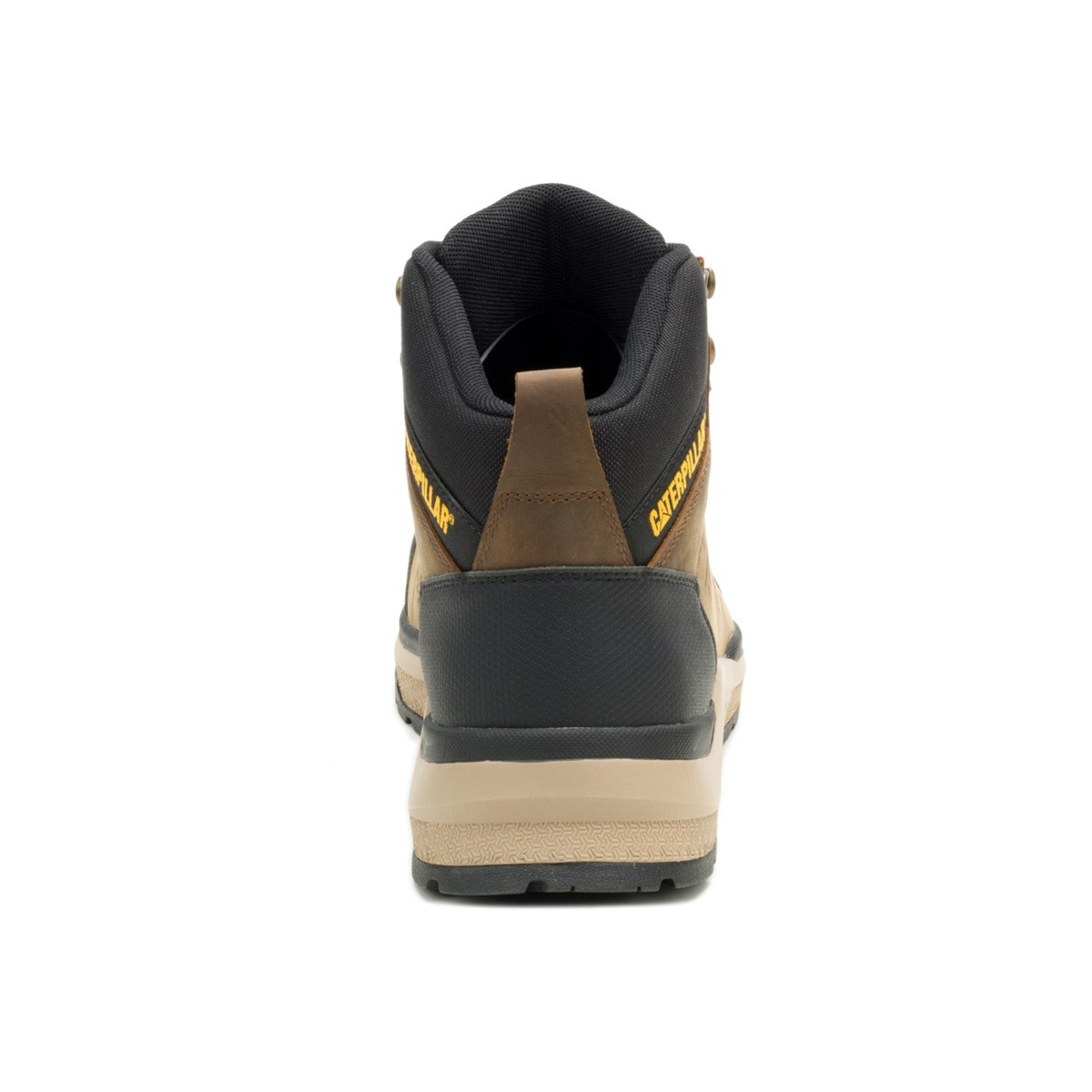 Caterpillar Inductor Leather MID S3S FO HRO SR ESD Shoe -Brown