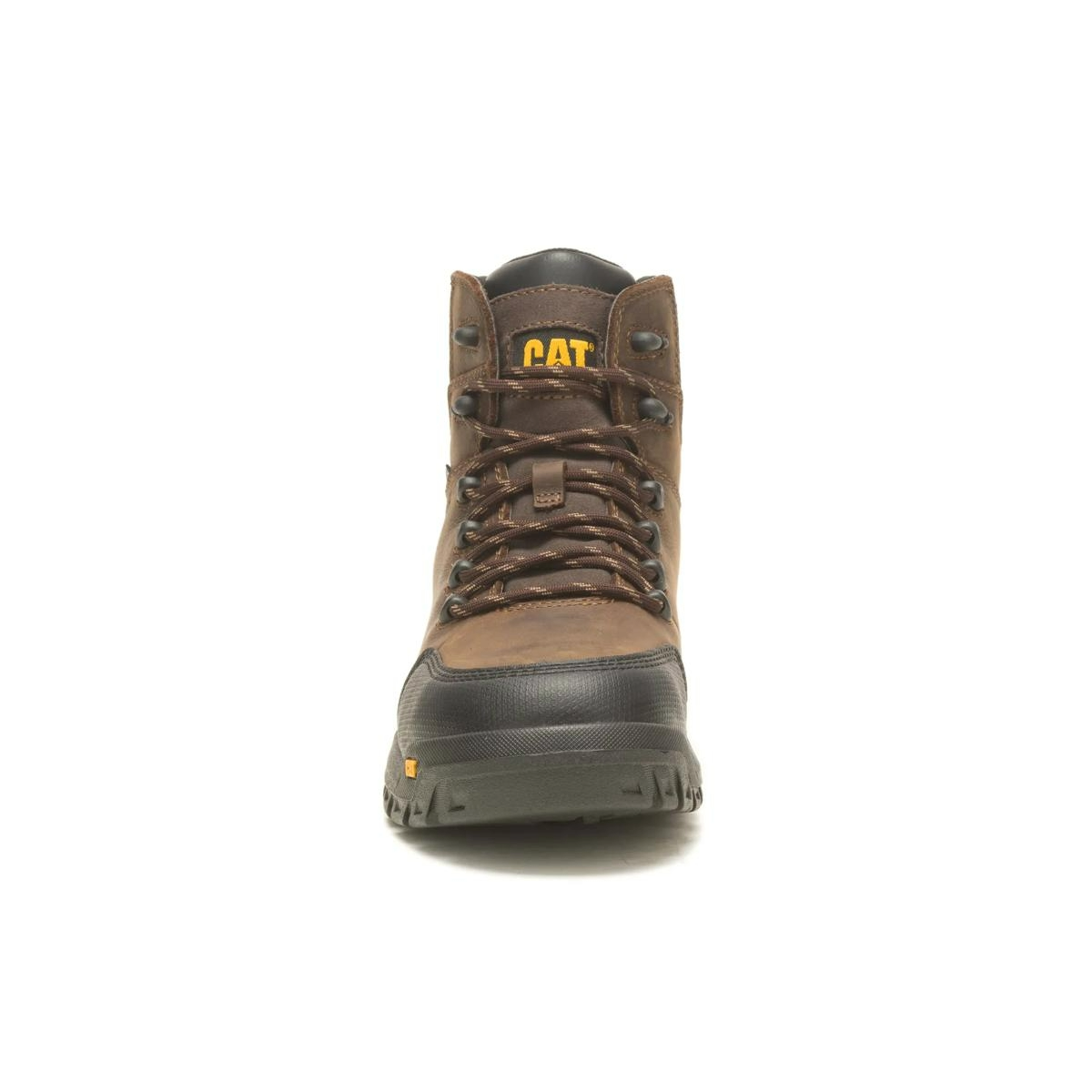 Caterpillar Resorption Waterproof Composite Toe Work Shoe -Seal Brown