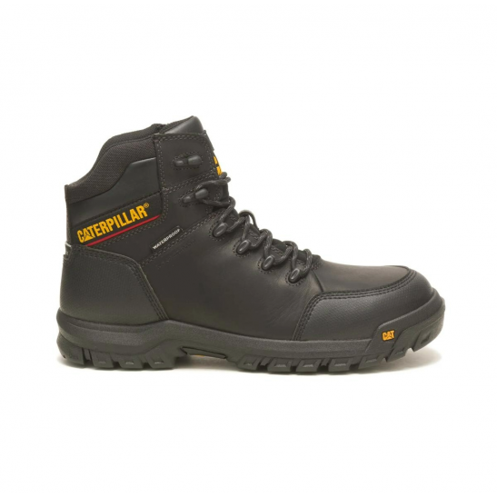 Caterpillar Resorption Waterproof Composite Toe Work Shoe -Black