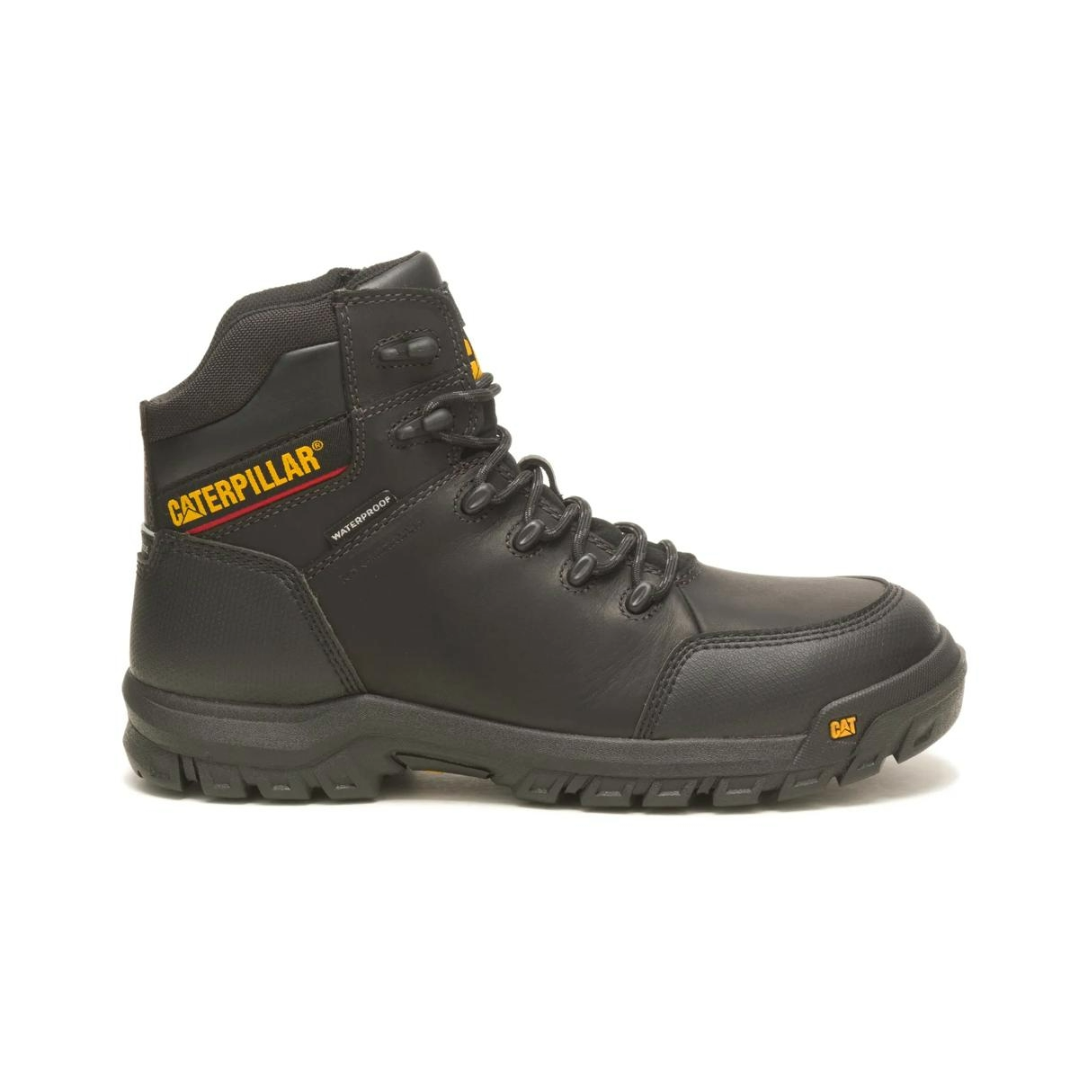 Caterpillar Resorption Waterproof Composite Toe Work Shoe -Black
