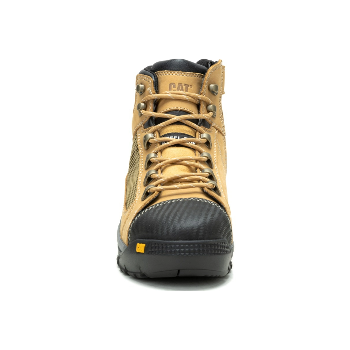 Caterpillar Convex Mid Zip Side Safety Shoe -Honey Reset