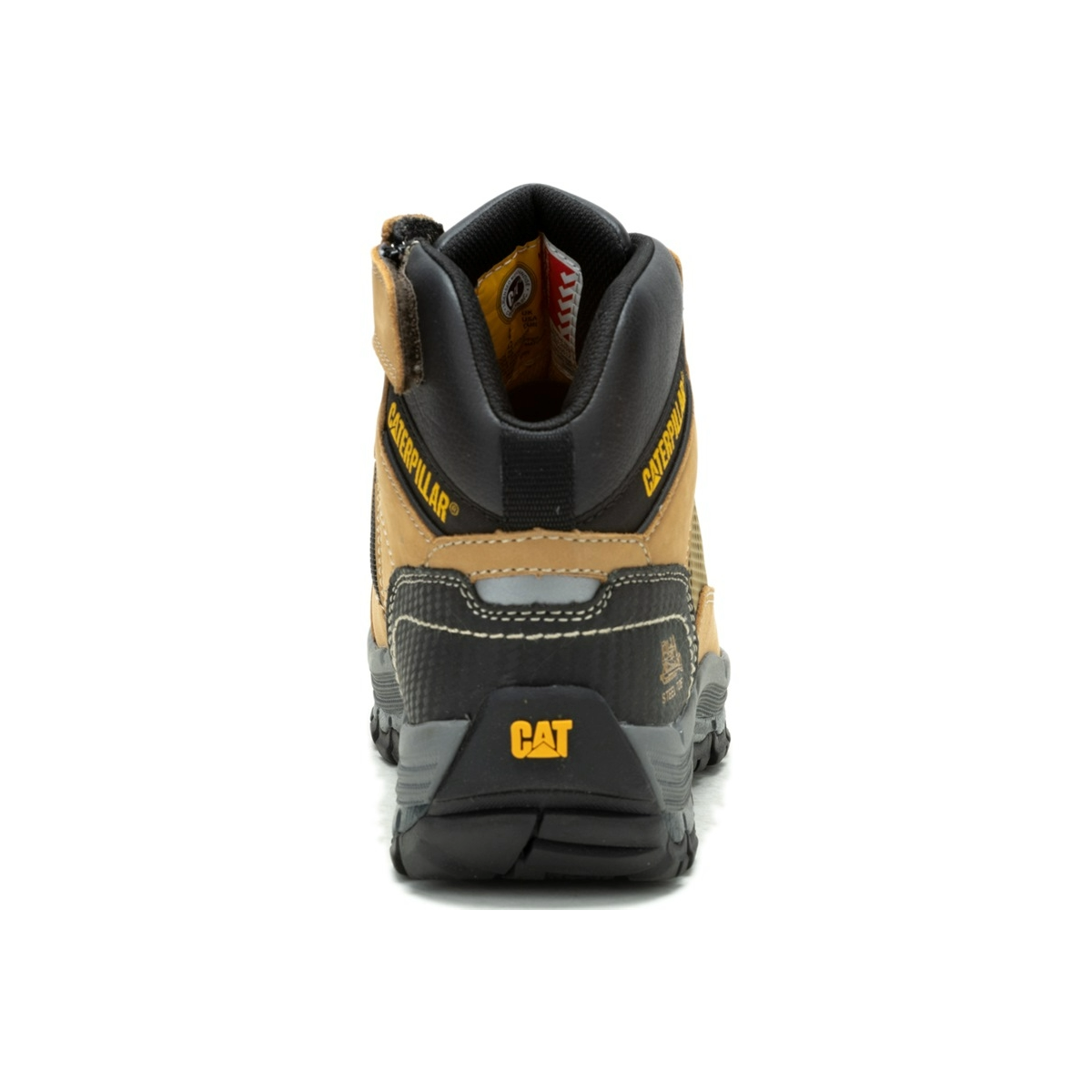 Caterpillar Convex Mid Zip Side Safety Shoe -Honey Reset