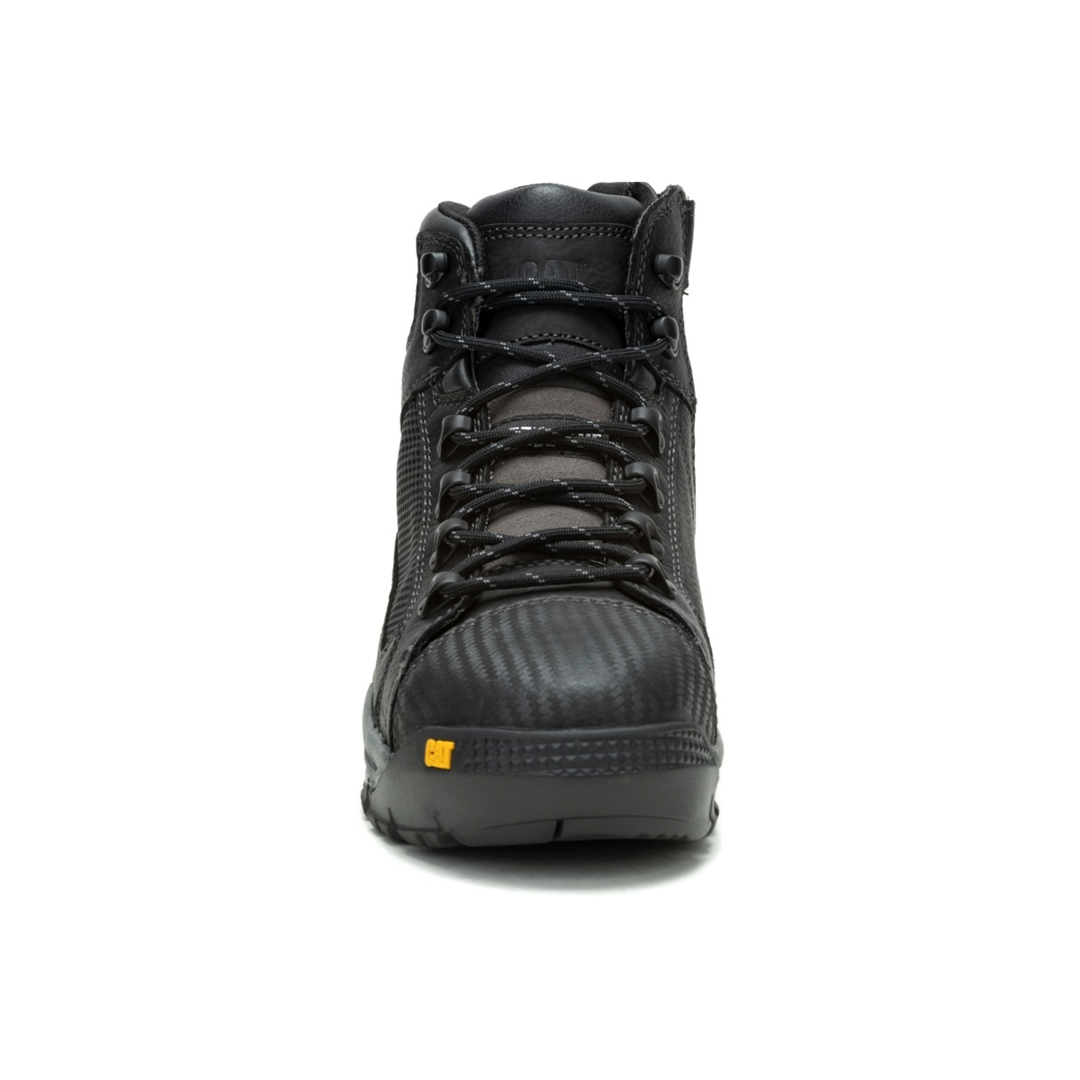 Caterpillar Convex Mid Zip Side Safety Shoe -Black